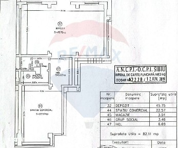 Spațiu comercial de închiriat, 82 mp str. Calafat, Medias