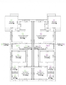 Duplex cu 3 camere - 76 mp utili - Zona excelenta - Bucovat