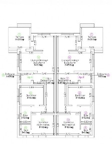Duplex 3 camere - 76 mp utili - confort si spatiu - Bucovat