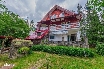Vila la munte, Cheia, Prahova, P+2+Pod, 200mp utili + gradina de 439mp