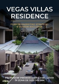 Vilă premium P+1 în Vegas Villas Residence | 130 mp I Splaiul Unirii