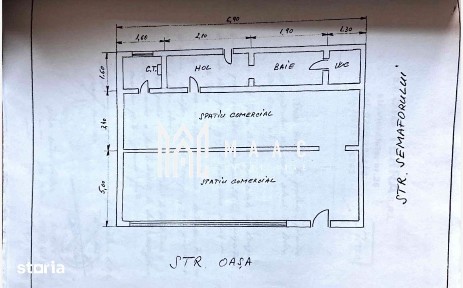 Spatiu comercial I VAD I 69 mpu I 7m front I Vasile Aaron