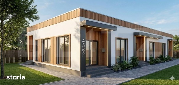 Triplex la rosu, 250 mp teren, Unirea