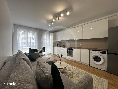 Apartament cu 2 camere, Finisat,Mobilat si Utilat la cheie situat in