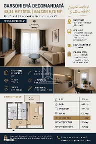 PROIECT NOU - Strada Leordeni - Garsoniera - SUPER OFERTA