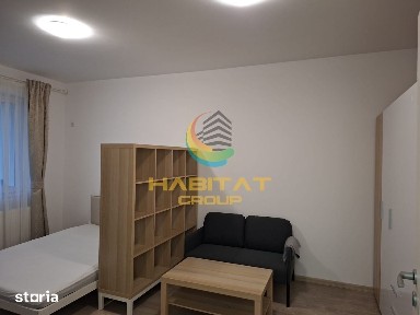 Garsonieră modernă de închiriat - complet mobilată și utilată !