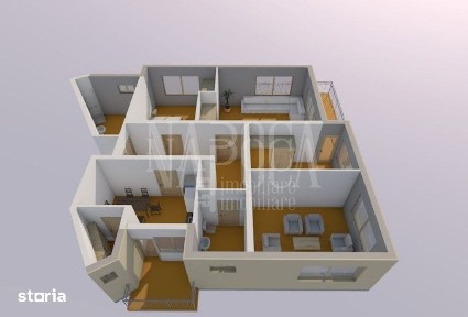 Apartament 4 camere de vanzare in Centru, Cluj Napoca