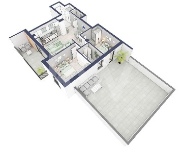 Apartament 3 camere, Parter, intabulare vara 2026