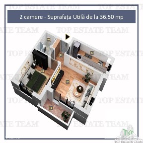 Promotie de Vara! Apartament 2 camere cu finisaje premium in Militari