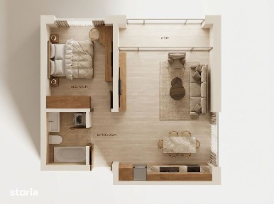 Apartament 2 camere | Finisat complet | Ansamblu premium