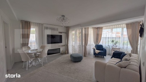 Apartament 3 camere, 66 mp, prima inchiriere, terasa 12 mp, zona Centr
