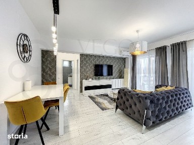Apartament cu 2 camere, modern, parcare subterana, zona Calea Turzii