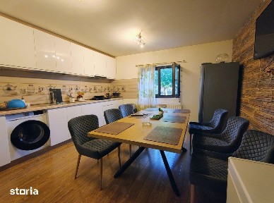 Vila mobilata Albesti, din lemn, centrala peleti, 1300 mp teren