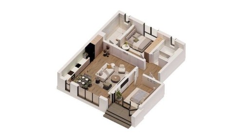 Apartament SAD-3 camere cu gradina-Direct de la dezvoltator-Torontal