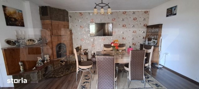 Conac modern cu sauna, ciubar si sera, 1.500 mp gradina - sat Dridif