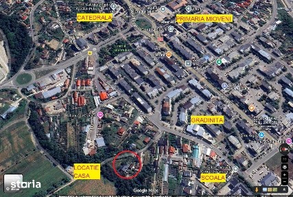Casa - Zona Ultracentrala, Mioveni, zona Pompieri, 750 mp, deosebita
