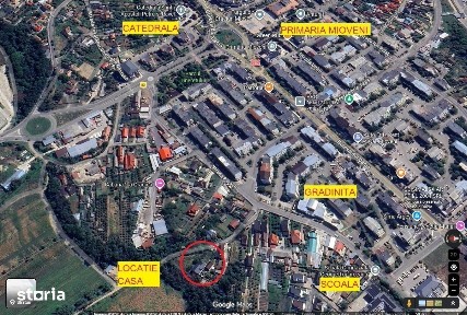 Casa - Zona Ultracentrala, Mioveni, zona Pompieri, 750 mp, deosebita
