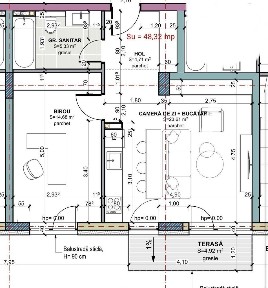 Apartament 2 camere | bloc nou | comision 0 | Terra Gardens
