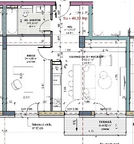 Apartament 2 camere | bloc nou | comision 0 | Terra Gardens