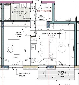 Apartament 2 camere | bloc nou | comision 0 | Terra Gardens