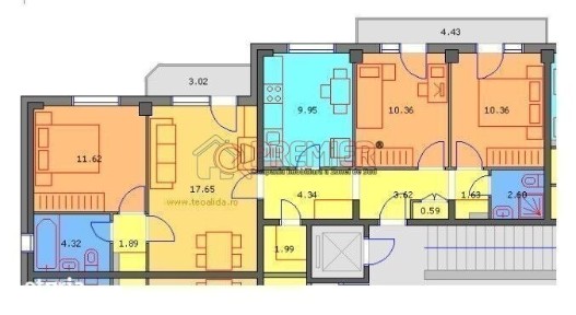 Soseaua Berceni -Aparatorii Patriei vanzare apartament 4 camere