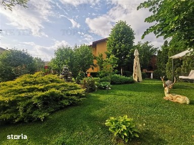 Vila lux 5 camere cu gradina superba centru Domnesti