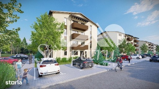Garsonieră modernă cu terasă, incalzire în pardoseală, NZEB