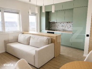 Apartament 3 camere, 68 mp, terasa 23 mp, etaj intermediar, lift, Baci