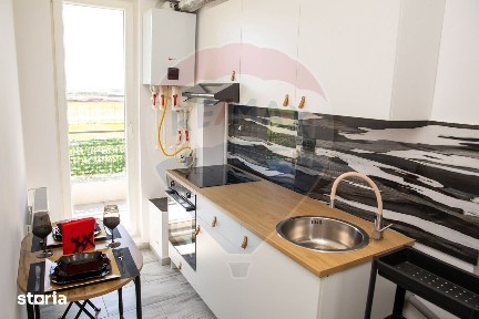 Chiajna | Garsonieră modernă cu balcon | Etaj 2 | Bloc nou