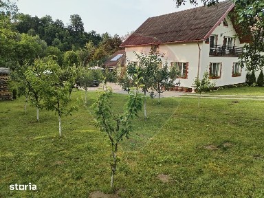 Casă individuală, teren 3275 mp, 6 camere, livadǎ cu pomi fructiferi