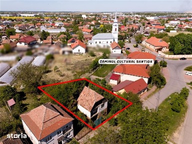 RECO Casa cu etaj nefinisata in Santion, com. Bors