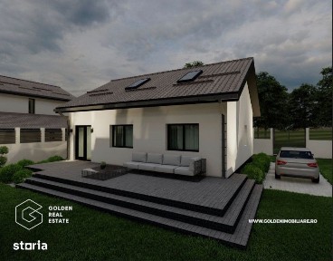 Casa GALATEA, 3 camere, 350 mp teren, zona 6 Vanatori