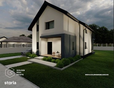 Casa/Vila HERA P+E, 4 camere, 2 bai, teren 400-700 mp, 6 Vanatori