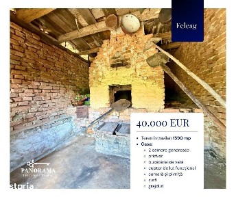 Casă tradițională de vânzare în Transilvania - gospodărie autentică