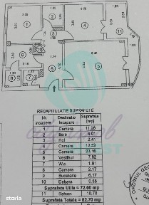 3 Camere Piața Unirii | Bloc monolit | 74 mp