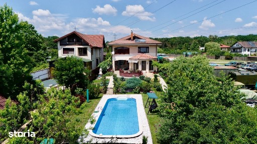 Vila premium de vanzare Balotesti/ piscina/ ponton/ deschidere la lac