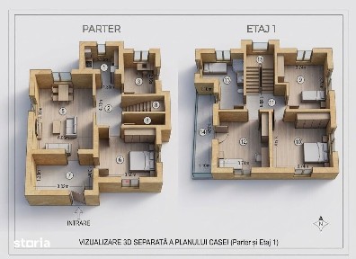 VALEA URSULUI, CASA INDIVIDUALA COMPLET MOBILATA SI UTILATA