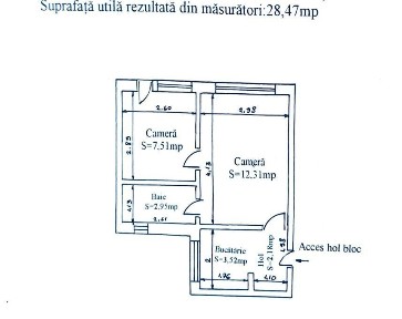 2 camere Sucevei | Etaj 3 | Ideal pentru locuit sau investitie