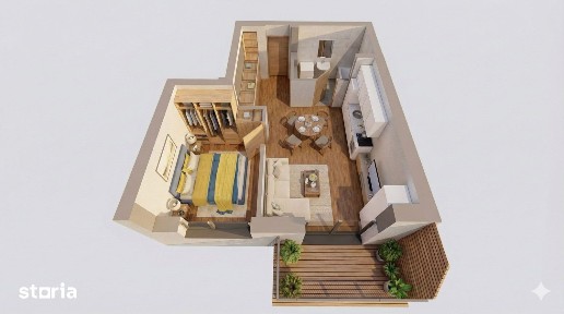 Apartament nou 2 camere în ARED AFI - Cel mai mic preț - comision 0