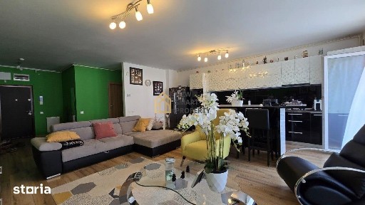 Apartament 3 camere în bloc nou, cartier Ared - complet mobilat si uti