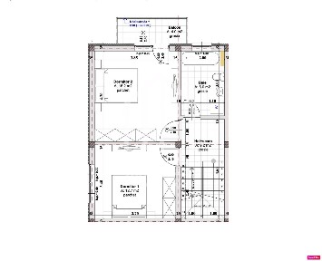 Quadruplex cu 3 camere - 88 mp - Cartierul Arhitectilor