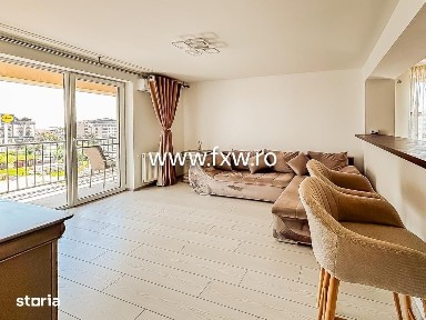 Apartament 3 camere decomandat, mobilat, utilat, cu parcare, bloc nou