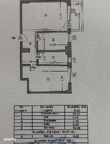 Apartament Bloc Nou Mioveni, Et. intermediar, TVA inclus
