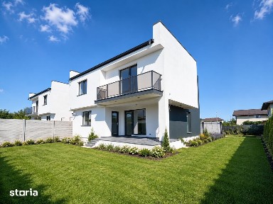 Casa individuală P+1E, 4 camere, 2 băi -Comuna Berceni