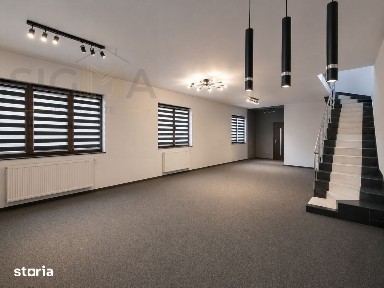 Spatiu de birou la casa, 160 mp, 4 locuri parcare, zona Buna Ziua