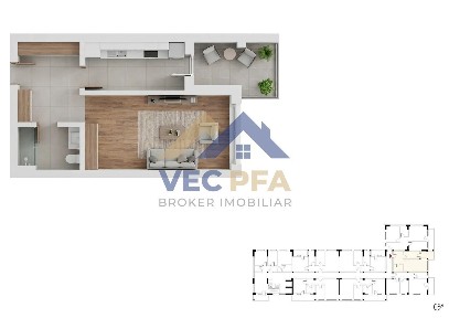 DISCOUNT 3-5% Garsoniere 41-44mp | Finisaje la Alegere | Comision 0%