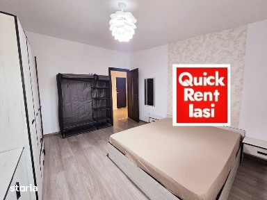 Pacurari Alpha Bank Bloc Nou Apartament 1Camera De Inchiriat Modern