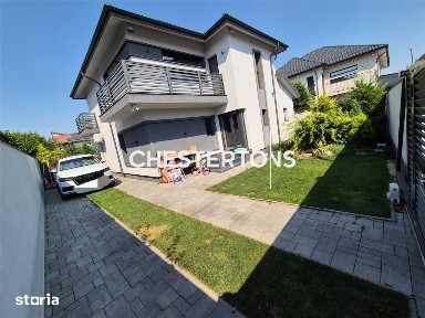 Vila exclusivista cu piscina + teren 405mp, Chiajna