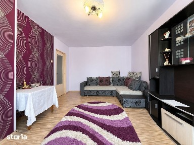Apartament 3 camere decomandat, zona Alfa, etaj 1, două băi