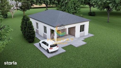 Casa parter+ pod/ 4 camere / 385 mp teren / Berceni- Vidra